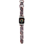 Hello Kitty Silicone Tags Graffiti Strap for Apple Watch 38/40/41mm - Pink - (Hel000057-0)