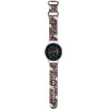 Hello Kitty Silicone Tags Graffiti strap universal 22mm - pink - (Hel000109-0)