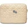 Hello Kitty Zip PU Quilted Bows case for a 14 laptop - gold - (Hel000125-0)