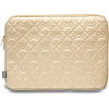 Hello Kitty Zip PU Quilted Bows case for a 14 laptop - gold - (Hel000125-0)