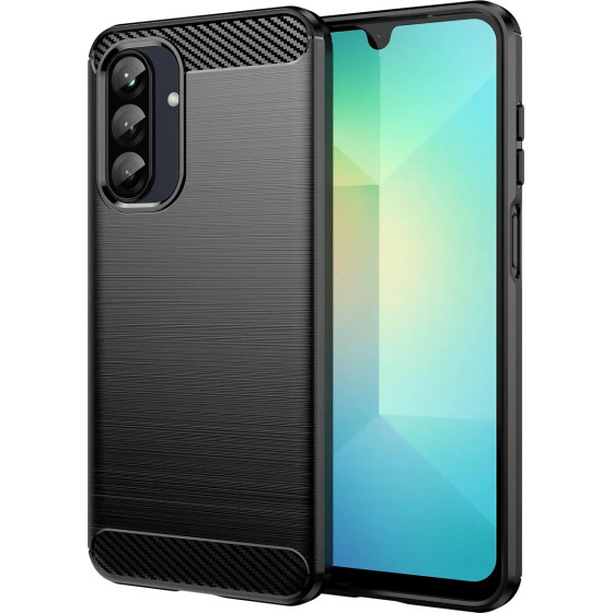 Hurtel - (Carbon Case Samsung Galaxy A56 / A36 Black)