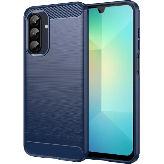 Hurtel - (Carbon Case Samsung Galaxy A56 / A36 Blue)