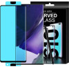 Hurtel 3D Edge Nano Flexi Glass Hybrid Full Screen Protector with frame for Samsung Galaxy S21+ 5G (S21 Plus 5G) black - (Hot Bending full glue Nano glass Samsung S21+)
