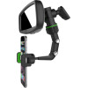 Hurtel Adjustable car rearview mirror holder for smartphone - (Rearview Mirror Phone Holder green)