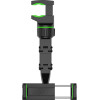 Hurtel Adjustable car rearview mirror holder for smartphone - (Rearview Mirror Phone Holder green)