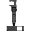 Hurtel Adjustable car rearview mirror holder for smartphone black - (Rearview Mirror Phone Holder black)