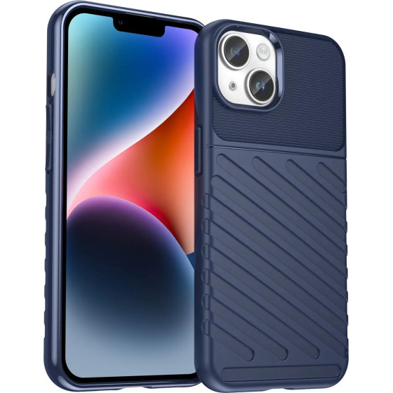 Hurtel armored case - (THUNDER CASE IPHONE 14 BLUE)