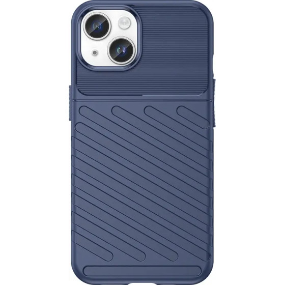 Hurtel Armored iPhone 15 Plus Thunder Case - blue - (THUNDER CASE IPHONE 15 PLUS BLUE)