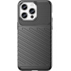 Hurtel Armored iPhone 15 Pro Max Thunder Case - black - (THUNDER CASE IPHONE 15 PRO MAX BLACK)