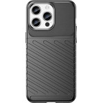 Hurtel Armored iPhone 15 Pro Max Thunder Case - black - (THUNDER CASE IPHONE 15 PRO MAX BLACK)