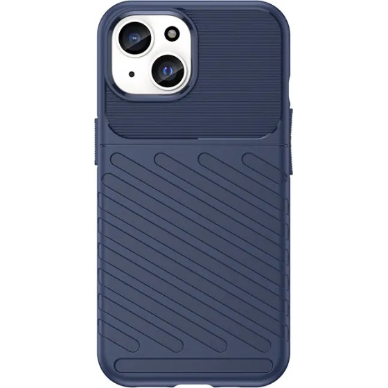 Hurtel Armored iPhone 15 Thunder Case - blue - (THUNDER CASE IPHONE 15 BLUE)