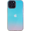 Hurtel Aurora Case Case for iPhone 13 Neon Gel Blue Cover - (AURORA CASE iPhone 13 BLUE)