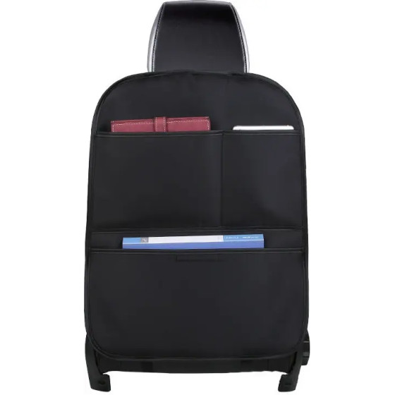 Hurtel Car organizer for armchair seat black - (No-shelf car organizer black)