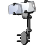 Hurtel Car Phone Holder for Rearview Mirror - Black - (WK22Y7S)