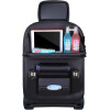 Hurtel Car seat organizer seat protector seat cover shelf mini car table black - (Car Seat Organizer black)