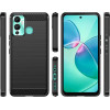Hurtel Carbon Case case for Infinix Hot 12 Play NFC / Hot 12 Play flexible silicone carbon cover black - (Carbon Case Infinix Hot 12 Play/Infinix Hot 12 Play NFC Black)