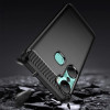 Hurtel Carbon Case case for Infinix Hot 12 Pro flexible silicone carbon cover black - (Carbon Case Infinix Hot 12 Pro Black)