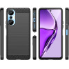 Hurtel Carbon Case case for Infinix Hot 20S flexible silicone carbon cover black - (Carbon Case Infinix Hot 20S Black)