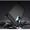 Hurtel Carbon Case case for Infinix Hot 20S flexible silicone carbon cover black - (Carbon Case Infinix Hot 20S Black)