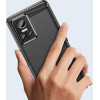 Hurtel Carbon Case case for Realme GT Neo 3 flexible silicone carbon cover black - (Carbon Case OPPO Realme GT Neo3 Black)