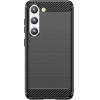 Hurtel Carbon Case case for Samsung Galaxy S23+ flexible silicone carbon cover black - (Carbon Case Samsung S23 Plus Black)