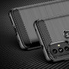 Hurtel Carbon Case Flexible case cover Motorola Moto G Power 2022 black - (Carbon Case Moto G Power 2022 Black)