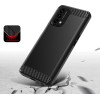Hurtel Carbon Case Flexible cover for OnePlus Nord N200 5G black - (Carbon Case OnePlus Nord N20 5G Black)