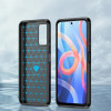 Hurtel Carbon Case Flexible Cover Sleeve for Xiaomi Redmi Note 11 black - (Carbon Case Redmi Note 11 Black)