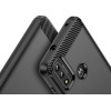 Hurtel Carbon Case Flexible Cover Sleeve Motorola Moto G Play 2022 black - (Carbon Case Moto G Play 2022 Black)