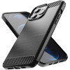 Hurtel Carbon Case Flexible Cover TPU Case for iPhone 13 Pro Max black - (Carbon Case iPhone 13 Pro Max 6,7 Black)