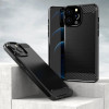 Hurtel Carbon Case Flexible Cover TPU Case for iPhone 13 Pro Max black - (Carbon Case iPhone 13 Pro Max 6,7 Black)