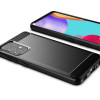 Hurtel Carbon Case Flexible Cover TPU Case for Samsung Galaxy A72 4G black - (Carbon Case Samsung A72 5G/4G black)