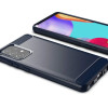 Hurtel Carbon Case Flexible Cover TPU Case for Samsung Galaxy A72 4G blue - (Carbon Case Samsung A72 5G/4G blue)
