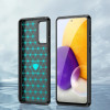 Hurtel Carbon Case Flexible TPU cover for Samsung Galaxy A73 black - (Carbon Case Samsung A73 5G Black)