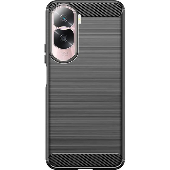Hurtel Carbon Case for Honor 90 Lite / X50i - black - (Carbon Case Honor 90 Lite/X50i Black)
