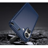 Hurtel Carbon Case for iPhone 16 Plus - Blue - (Carbon case iPhone 16 Plus blue)
