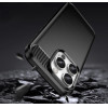 Hurtel Carbon Case for iPhone 16 Pro - Black - (Carbon case iPhone 16 Pro black)
