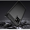 Hurtel Carbon Case for Motorola Moto G Power 2023 flexible silicone carbon cover black - (Carbon Case Moto G Power 2023 Black)
