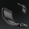Hurtel Carbon Case for Motorola Moto G62 5G flexible silicone carbon cover black - (Carbon Case Moto G62 Black)