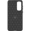 Hurtel Carbon Case for Samsung Galaxy A35 - black - (Carbon Case Samsung Galaxy A35 Black)