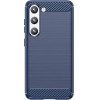 Hurtel Carbon Case for Samsung Galaxy S23+ flexible silicone carbon cover blue - (Carbon Case Samsung S23 Plus Blue)