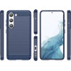 Hurtel Carbon Case for Samsung Galaxy S23+ flexible silicone carbon cover blue - (Carbon Case Samsung S23 Plus Blue)