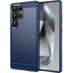 Hurtel Carbon Case for Samsung Galaxy S25 Ultra - Blue - (Carbon Case Samsung Galaxy S25 Ultra Blue)