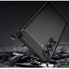 Hurtel Carbon Case for Samsung Galaxy S25+ - Black - (Carbon Case Samsung Galaxy S25+ Black)