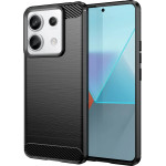 Hurtel Carbon Case for Xiaomi Redmi Note 13 5G - black - (Redmi Note 13 5G black Carbon Bush TPU)