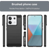 Hurtel Carbon Case for Xiaomi Redmi Note 13 Pro - black - (Carbon Case Redmi Note 13 Pro - Black)