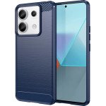 Hurtel Carbon Case for Xiaomi Redmi Note 13 Pro - blue - (Carbon Case Redmi Note 13 Pro - Blue)