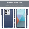 Hurtel Carbon Case for Xiaomi Redmi Note 13 Pro - blue - (Carbon Case Redmi Note 13 Pro - Blue)