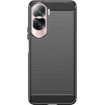 Hurtel Carbon Case silicone case for Honor 90 Lite - black - (Carbon Case Honor 90 Lite Black)