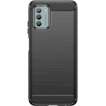 Hurtel Carbon Case silicone case for Nokia G22/Nokia G42 - black - (Carbon Case Nokia G22/Nokia G42 Black)